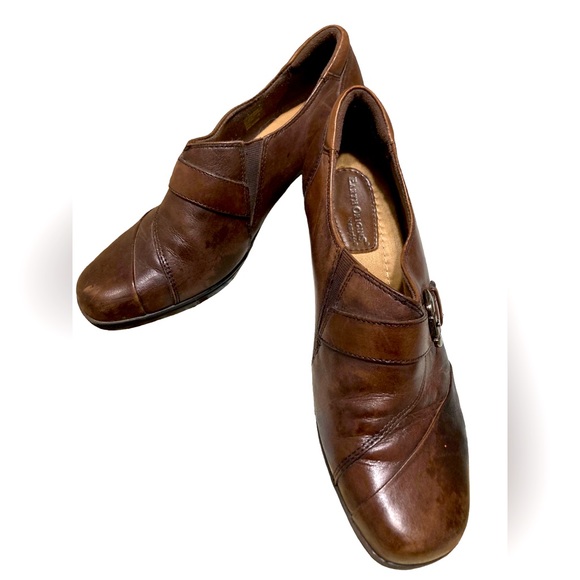 Earth Origins by Earth Leather Upper Buckle slip On Shoe Size 10 M - Picture 6 of 11